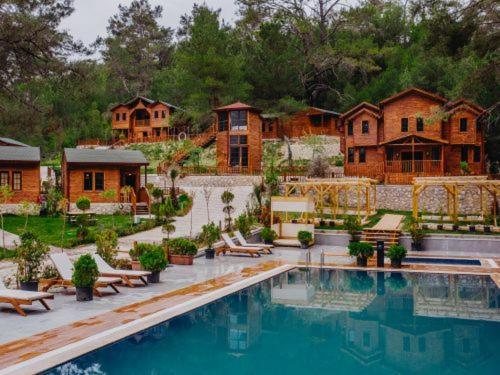 Babylontown Otel Olimpos Dış mekan fotoğraf